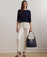 Lauren Ralph Women's High-Rise Skinny Ankle Jeans