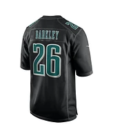 Nike Men's Saquon Barkley Philadelphia Eagles Super Bowl Lix Patch Fashion Game Jersey