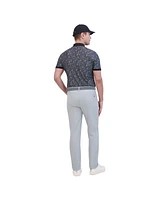 Ben Sherman Men's Mono Dots Tech Jersey Sports Fit Polo Shirt