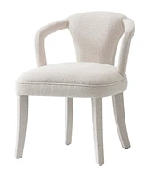 Manhattan Comfort 24.8" Palmer Modern Tweed Dining Armchair