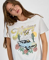 Love Tribe Juniors' Mustang '64 Graphic T-Shirt