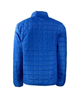 Cutter Buck Men's Royal Buffalo Bills Rainier PrimaLoft Eco Insulated Full-Zip Puffer Jacket