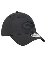 New Era Men's Black San Francisco 49ers Hydro 39THIRTY Flex Hat