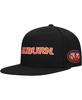 Mitchell & Ness Men's Black Auburn Tigers Triple Play Snapback Hat