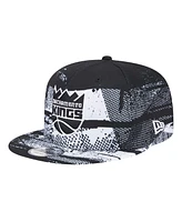 New Era Black Sacramento Kings Tip-Off 9FIFTY Snapback Hat