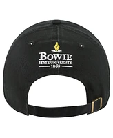 '47 Brand Men's Black Bowie State Bulldogs Side Back Clean Up Adjustable Hat