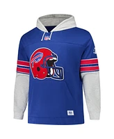 '47 Brand Men's Royal Buffalo Bills Big Tall Lacer Pullover Hoodie