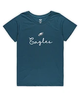 Concepts Sport Women's Philadelphia Eagles T-Shirt Pants Set