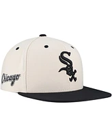 Mitchell & Ness Men's Cream Chicago White Sox Snapback Hat