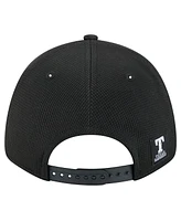 New Era Men's Black Texas Rangers Pivot 9FORTY Adjustable Hat