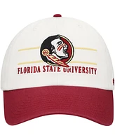 '47 Brand Men's White Florida State Seminoles Gridiron Clean Up Adjustable Hat