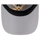 New Era Women's Gray West Virginia Mountaineers Logo 9TWENTY Adjustable Hat