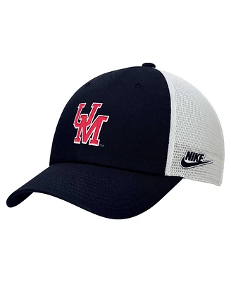 Nike Men's Navy/White Ole Miss Rebels Vintage Club Trucker Adjustable Hat