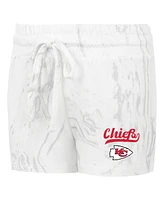 Concepts Sport Women's White Kansas City Chiefs Plus Quartz Tank Top Shorts Set