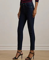 Lauren Ralph Women's High-Rise Skinny Ankle Jeans
