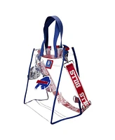 Loungefly Buffalo Bills Clear Convertible Backpack Tote Bag