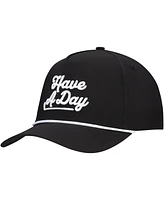 Breezy Golf Men's Black Wm Phoenix Open Have A Day Rope Adjustable Hat