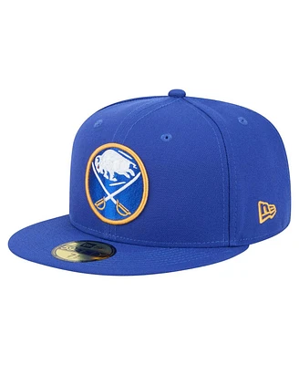 New Era Men's Royal Buffalo Sabres Core 59FIFTY Fitted Hat