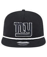 New Era Men's Black New York Giants B-Dub Golfer Snapback Hat