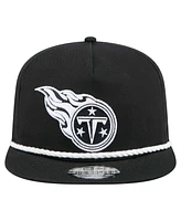 New Era Men's Black Tennessee Titans B-Dub Golfer Snapback Hat