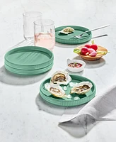 The Cellar Aaden Textured Appetizer Plates, Set of 4, Exclusively at Macy's