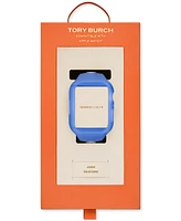 Tory Burch Women's The T Monogram Silicone Strap For Apple Watch 41mm