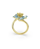 Swarovski Idyllia Gold-Tone Plated Open Ring