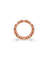 Swarovski Matrix Vittore Rose Gold-Tone Pear Cut Ring