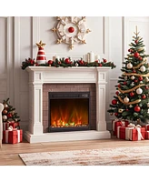 Electric Fireplace Insert with Remote Control for Convenient and Efficient Heating Solution