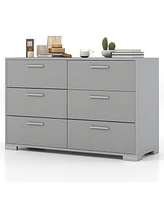 6-Drawer Storage Dresser for Spacious and Organized Bedroom Storage