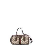 Pre-Owned Balenciaga Small x Gucci The Hacker Project Boston Bag Bb Coated Canvas