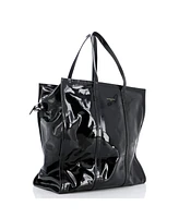 Pre-Owned Balenciaga Medium Bazar Tote Patent