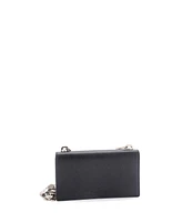 Pre-Owned Balenciaga Essential Wallet on Zipper Chain Leather