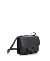 Pre-Owned HERMES 18 Constance Bag Limited Edition On A Summer Night Printed Sombrero