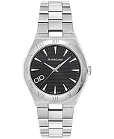 Ferragamo Men's Swiss Vega Stainless Steel Bracelet Watch 40mm