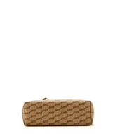 Pre-Owned Balenciaga Signature East-West Shopper Tote Bb Monogram Coated Canvas