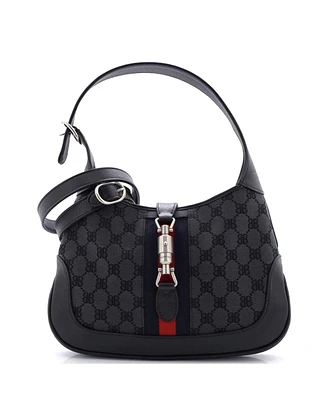 Pre-Owned Balenciaga Small x Gucci The Hacker Project Jackie 1961 Hobo Bb Canvas