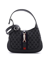 Pre-Owned Balenciaga Small x Gucci The Hacker Project Jackie 1961 Hobo Bb Canvas