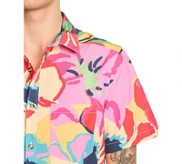 Paisley & Gray Men's Gilby Floral Swim Shirt