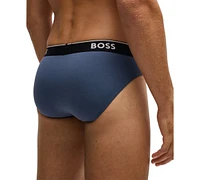 Hugo Boss Men's 3-Pack Logo Power Briefs