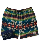 Pendleton Men's Printed 7" Packable Swim Trunk