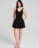 And Now This Women's Bubble-Hem Mini Dress, Exclusively at Macy's