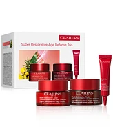 Clarins 3-Pc. Limited-Edition Super Restorative Day & Night Skincare Set