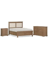 Alverton 3 Pc. California King Set (Bed, Dresser & 3-Drawer Nightstand), Created for Macy's