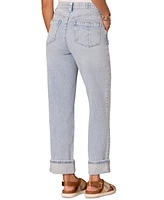 Democracy Petite "Ab" Solution High-Rise Boyfriend Jeans