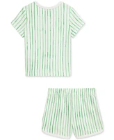 Polo Ralph Lauren Baby Boys Striped Jersey Tee & Short Set