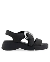 Aerosoles Women's Fez Round Toe Flatform Sandals