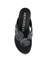 Aerosoles Women's Farrah Round Toe Thong Sandals