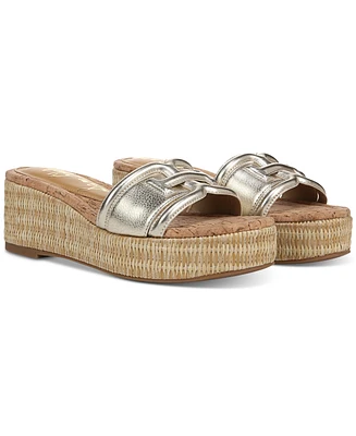 Sam Edelman Women's Pauleena Slide Wedge Sandals