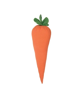 18" x 9" Carrot Shaped Easter Decorative Throw Pillow